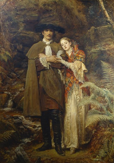 Bruden af Lammermoor af John Everett Millais
