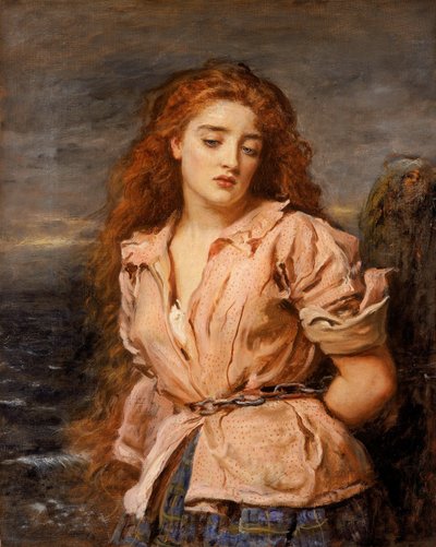 Martyren fra Solway. af John Everett Millais