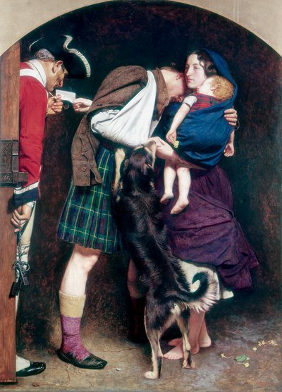 Udgivelsesordenen, 1746, 1852-1853 af John Everett Millais