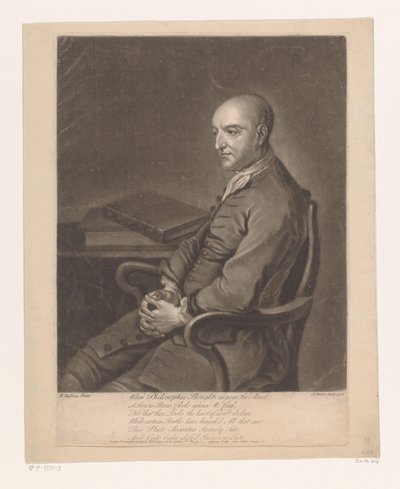 Portret af Humphrey Skelton af John Faber (II)