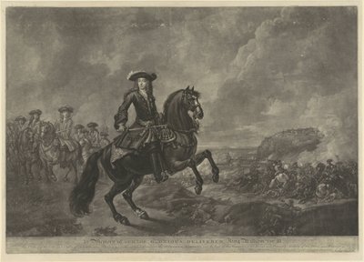 Ridesportræt af William III, Prins af Orange af John Faber (II)