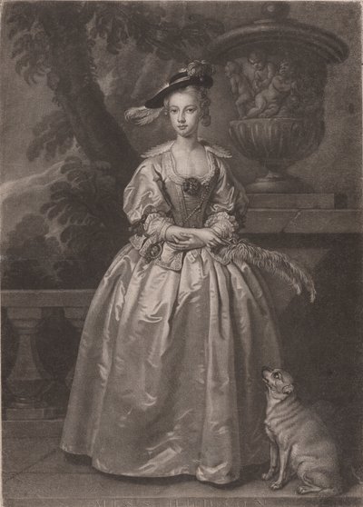 Frøken Hudson af John Faber the younger