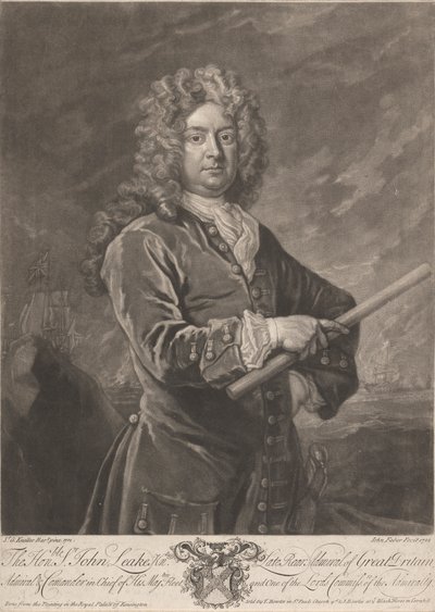 Den ærede John Leake af John Faber the younger