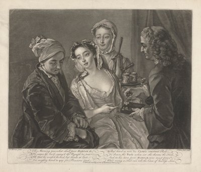 Morgenrosen, hvad skal stakkels Harpax gøre! af John Faber the younger