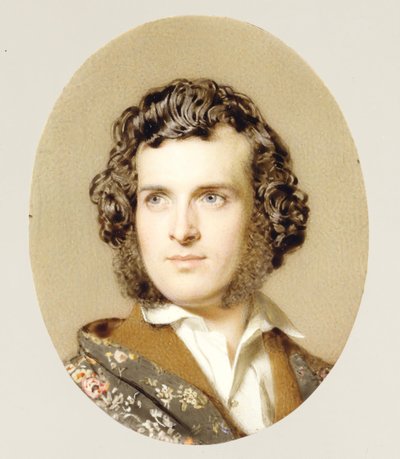 Selvportræt, ca. 1850. af John Faed