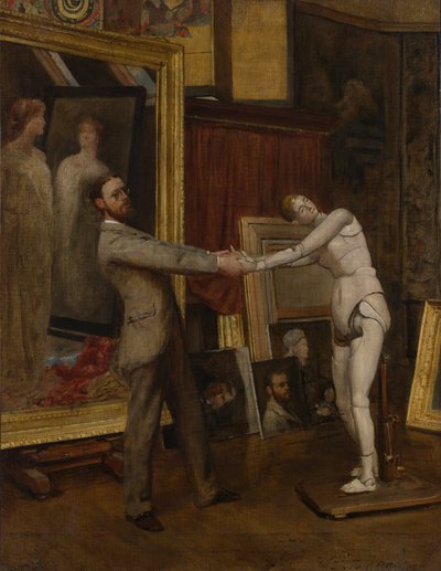 Hans yndlingsmodel af John Ferguson Weir