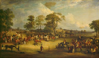 Heaton Park Races, 1829. af John Ferneley