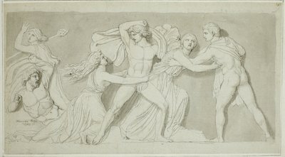 Amphion og Zethus redder deres mor Antiope fra Dirces og Lycus