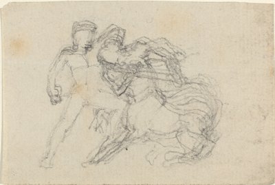 Kamp mellem mennesket og kentauren af John Flaxman