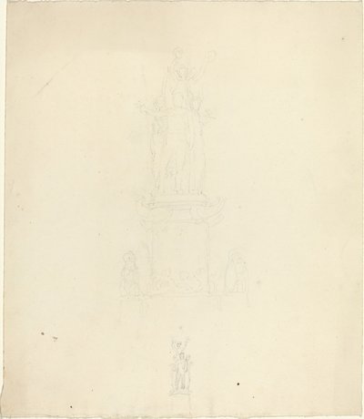 Design til monument eller metalarbejde af John Flaxman