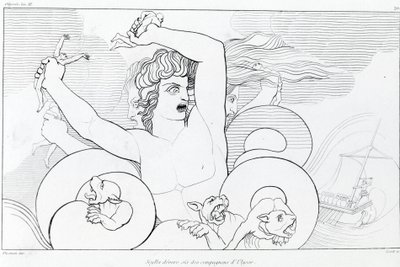 Afsnit af Charybde og Scylla: seks af Ulysses