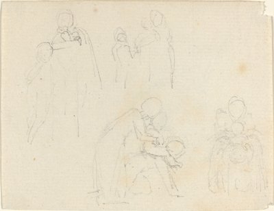 Fire grupper af figurer af John Flaxman