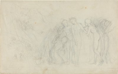 Gruppe af kvindelige figurer af John Flaxman