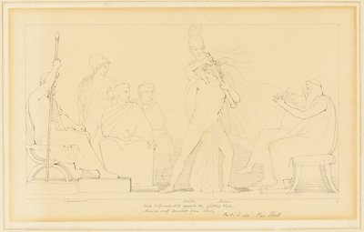 Minerva og Achilles af John Flaxman