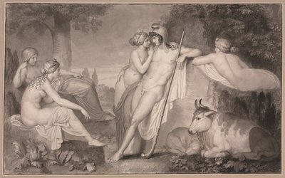 Paris og Oenone af John Flaxman