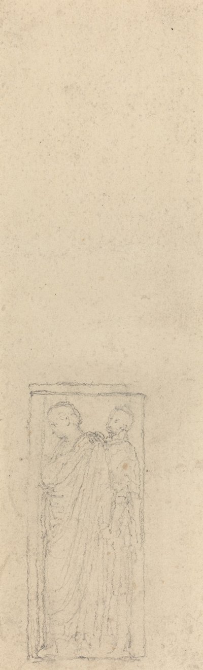 Relief med to kapper af John Flaxman