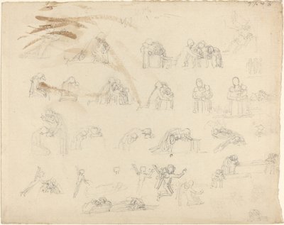 Studieark af John Flaxman