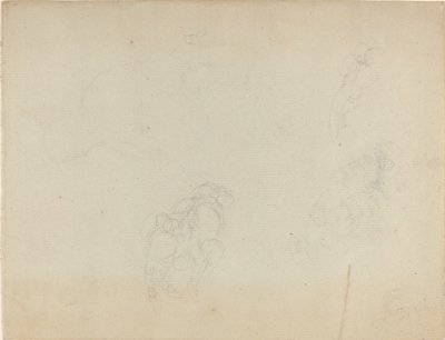 Studieark [recto and verso] af John Flaxman