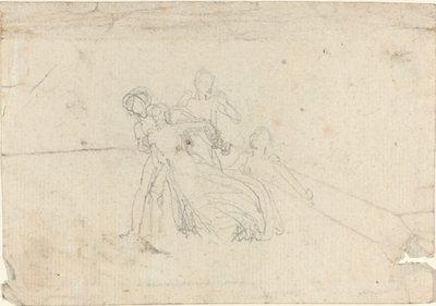 Studieark [recto and verso] af John Flaxman