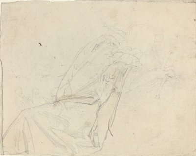 Studieark [recto and verso] af John Flaxman