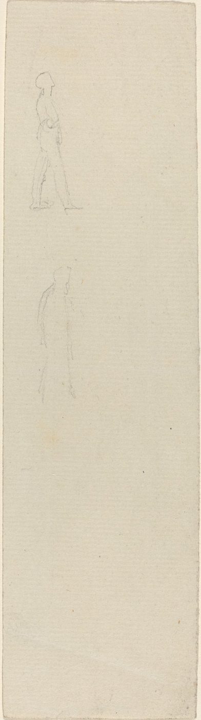 Studieark [recto and verso] af John Flaxman