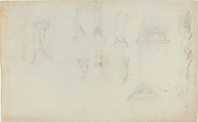 Studier til et monument af John Flaxman