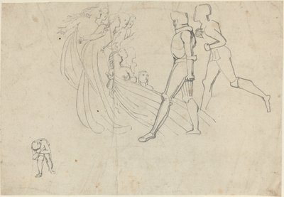 Studie til Pilgrims Fremgang (?) af John Flaxman