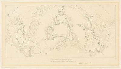 Gudernes råd af John Flaxman
