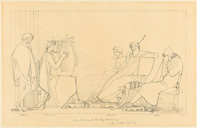Sangen om Demodocus af John Flaxman