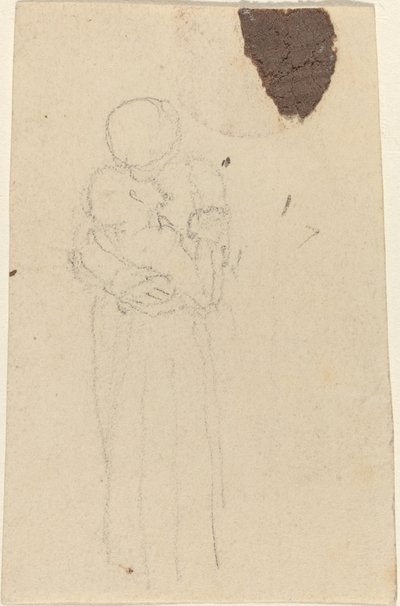 To figurer omfavnende af John Flaxman
