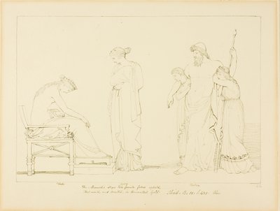 Vulcan og Thetis af John Flaxman
