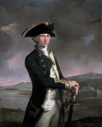 Portræt af Horatio Nelson (1758-1805) af John Francis Rigaud