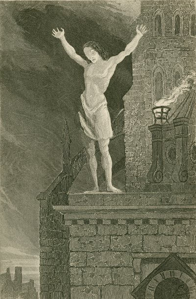 Solomon Eagle fordømmer byen af John Franklin
