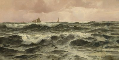 Off Folkestone, 1886 af John Fraser