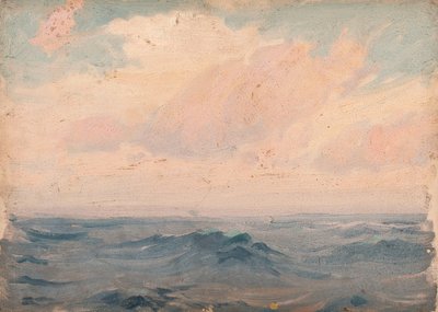 Seascape, ca. 1900 (olie på lærred) af John Fraser