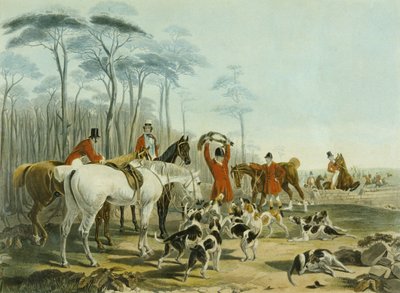 Døden, graveret af Huffman og Mackrill (farvet gravering) af John Frederick Herring Snr