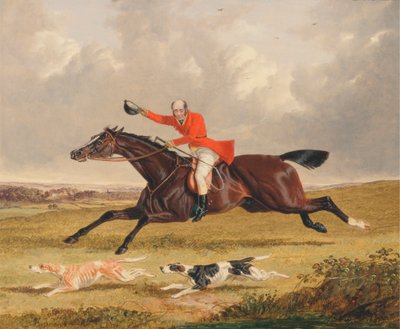 Rævejagt: Opmuntrende hunde af John Frederick Herring