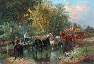 At krydse strømmen af John Frederick Herring Junior