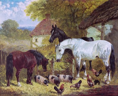 Gårdhave af John Frederick Herring Senior
