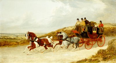 Edinburgh og London Royal Mail, 1838 af John Frederick Herring Senior