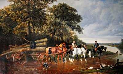 Trævognen af John Frederick Herring Senior