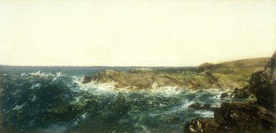 Kystscene af John Frederick Kensett
