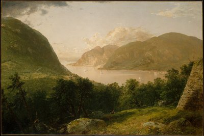 Scene ved Hudsonfloden af John Frederick Kensett