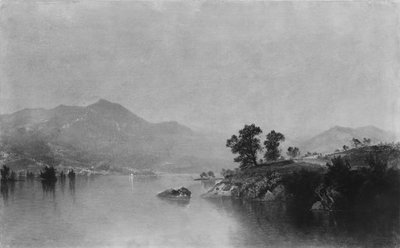 Lake George, New York, 1872. af John Frederick Kensett