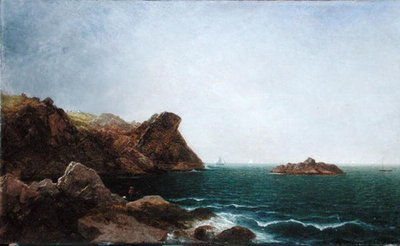 Nahant Rock og Seashore af John Frederick Kensett