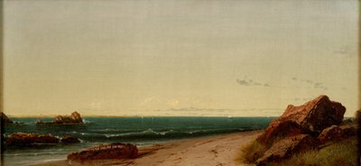 På Narragansett-kysten, 1864 af John Frederick Kensett
