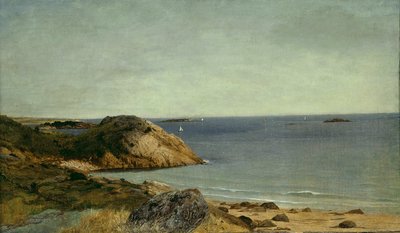 Klippekysten, ca. 1860. af John Frederick Kensett