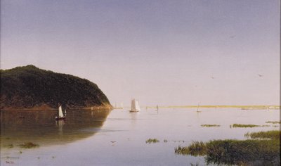 Shrewsbury River, New Jersey, 1859 af John Frederick Kensett