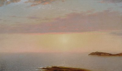 Solnedgang, 1872. af John Frederick Kensett