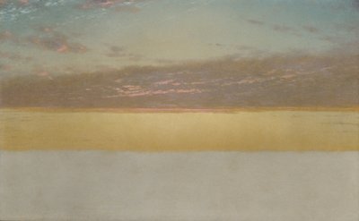 Solnedgang himmel af John Frederick Kensett